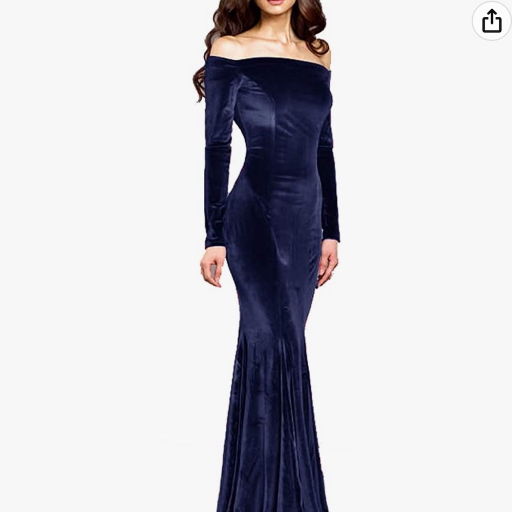 NAVY BLUE VELVET